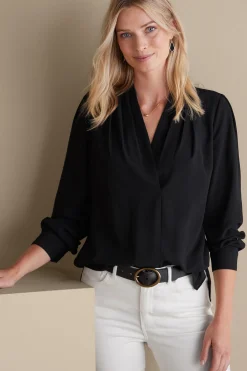 Soft Surroundings Akira Blouse