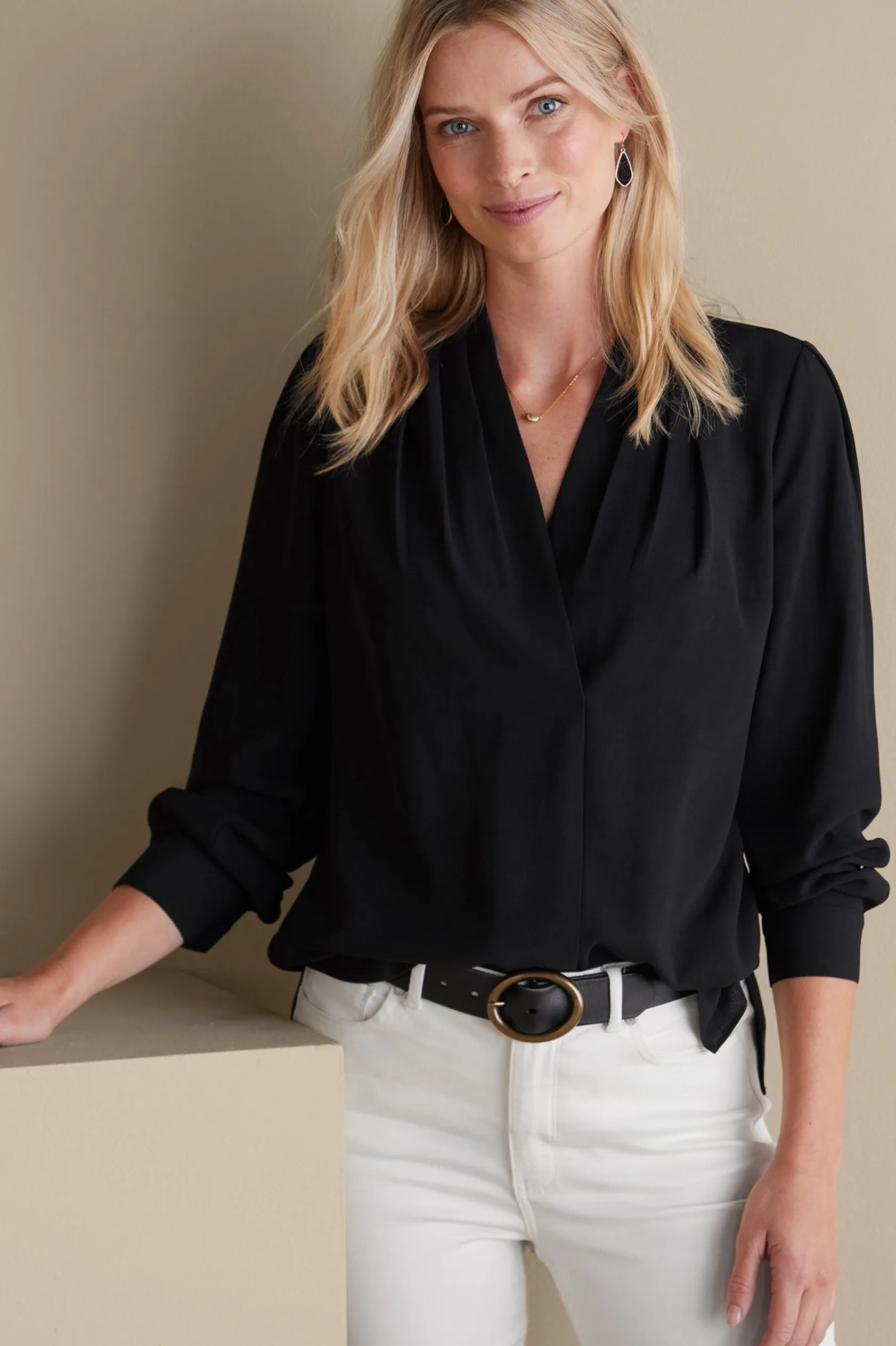 Soft Surroundings Akira Blouse