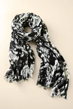 Soft Surroundings Alba Ikat Wrap Scarf