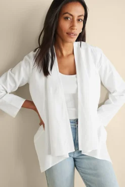 Soft Surroundings Alicante Linen Blend Topper