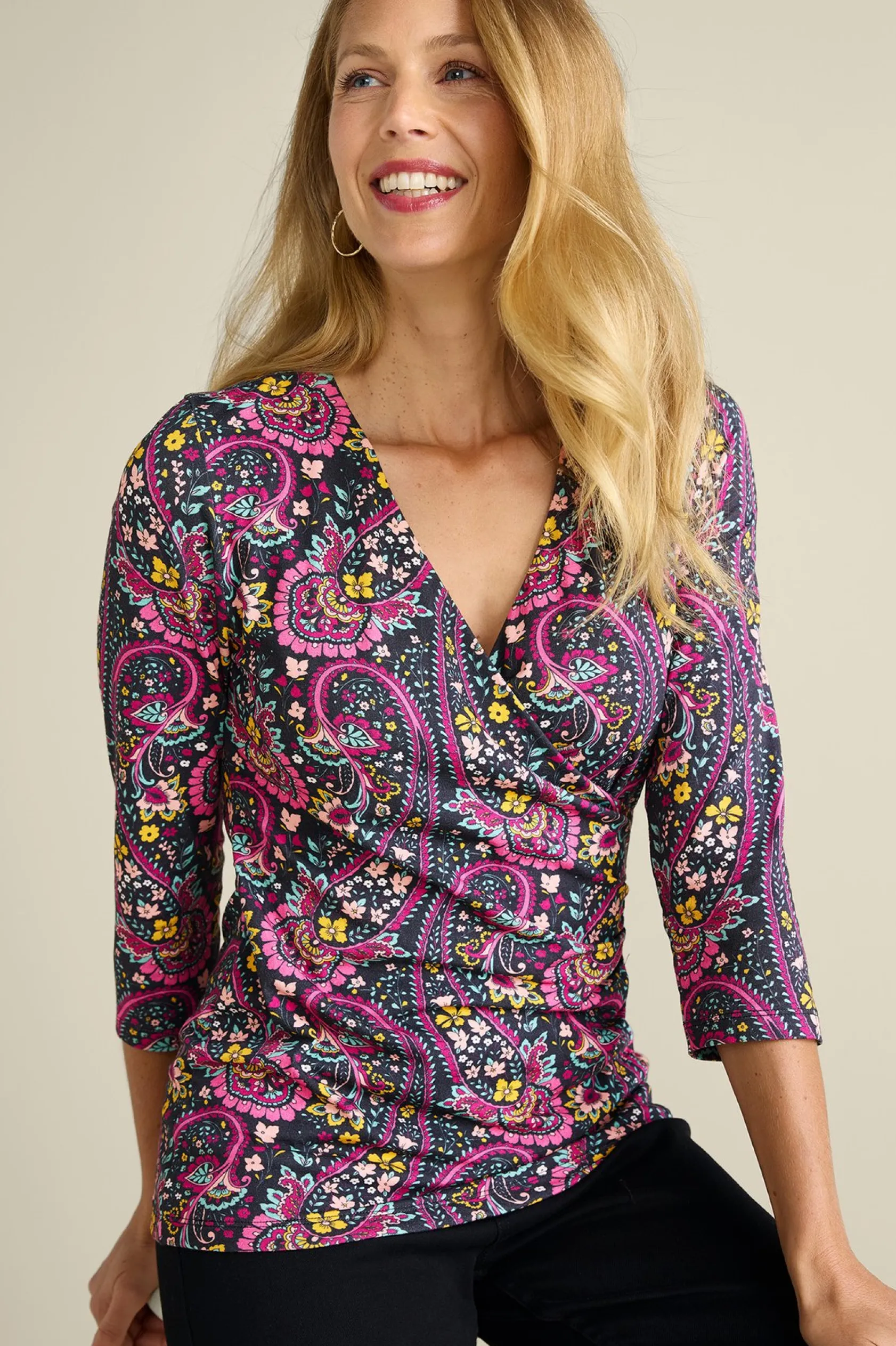 Soft Surroundings Alyssa Knit Top