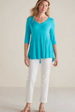 Soft Surroundings Amelia A-Line Tunic