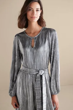 Soft Surroundings Annabelle Pleated Dress