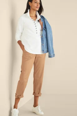 Soft Surroundings Antigua Convertible Crop Pants