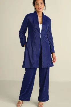 Soft Surroundings Aria Velvet Jacket