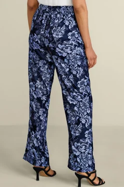 Soft Surroundings Aria Velvet Wide Leg Pants
