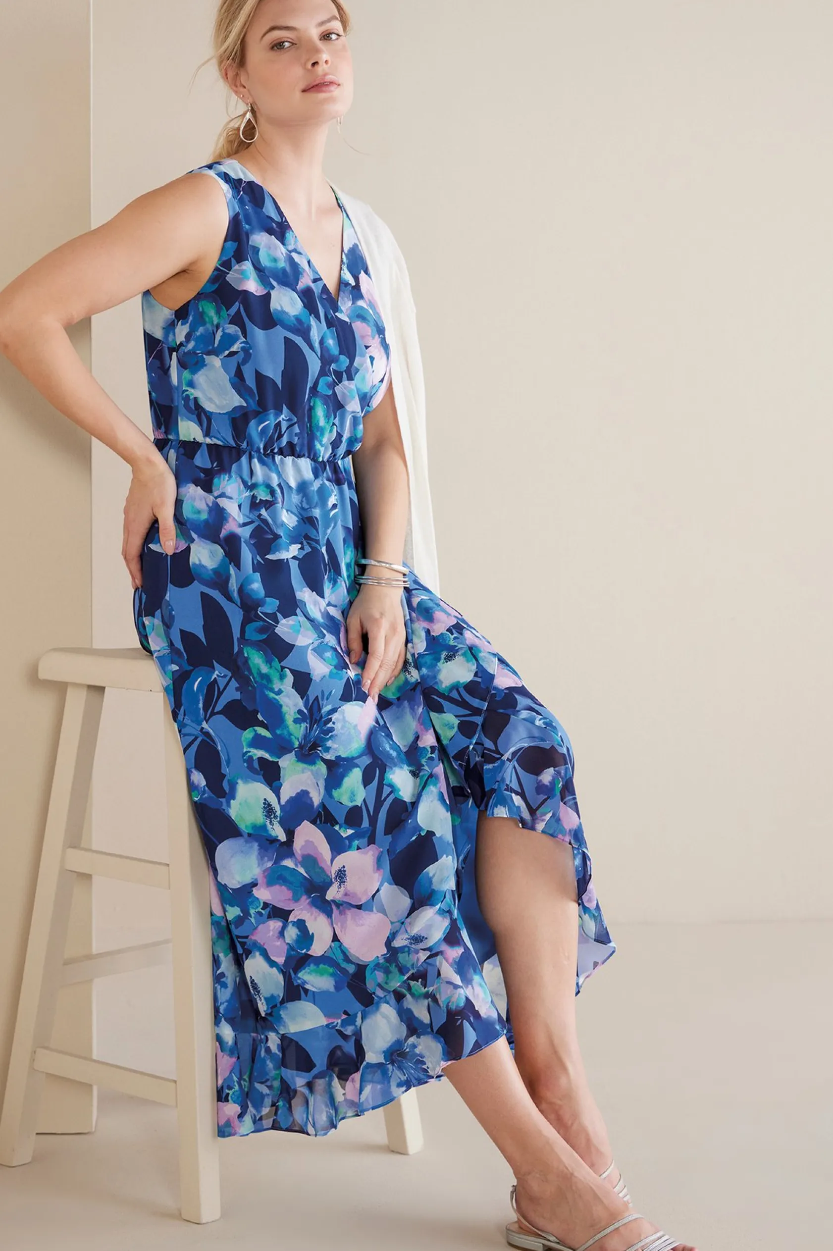 Soft Surroundings Ashlyn Maxi Dress
