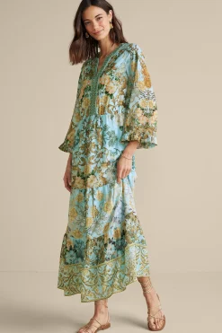 Soft Surroundings Baroque Maxi Dress