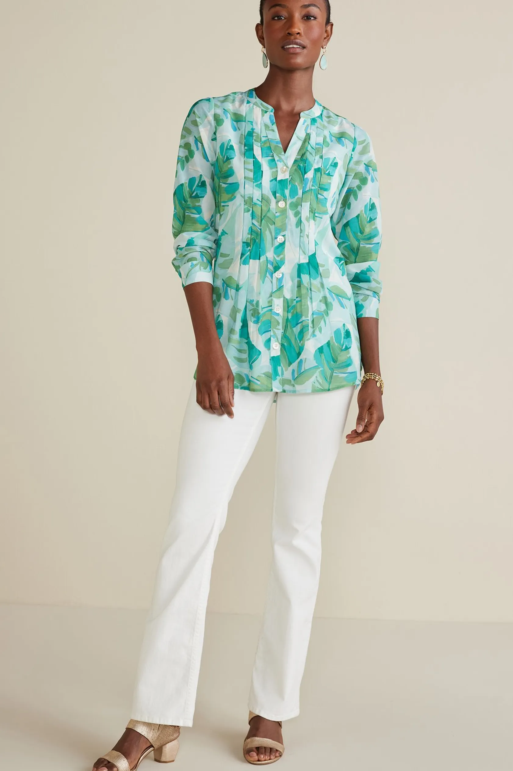 Soft Surroundings Baroque Top & Cami