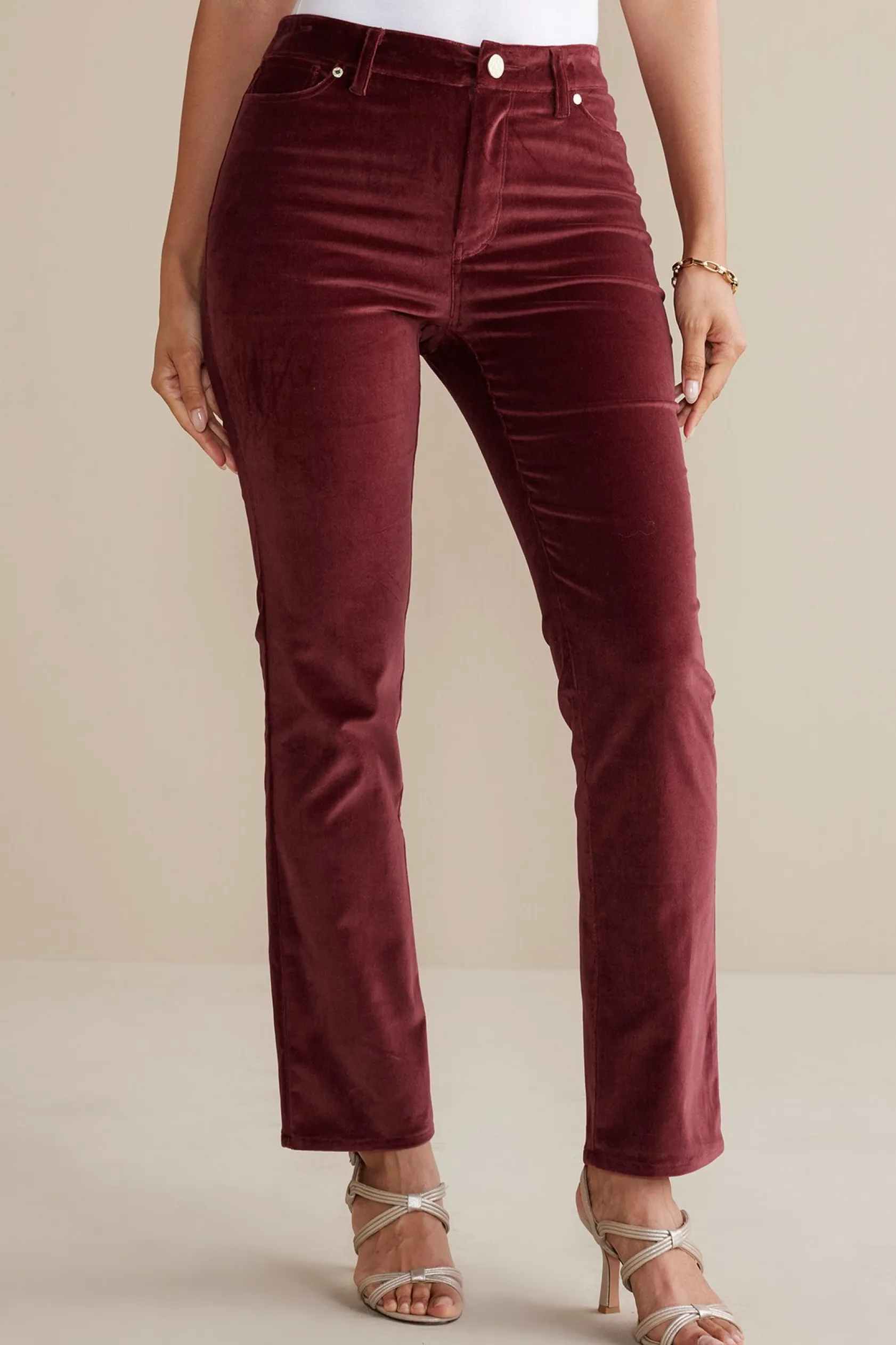 Soft Surroundings Blakely Velveteen Pants