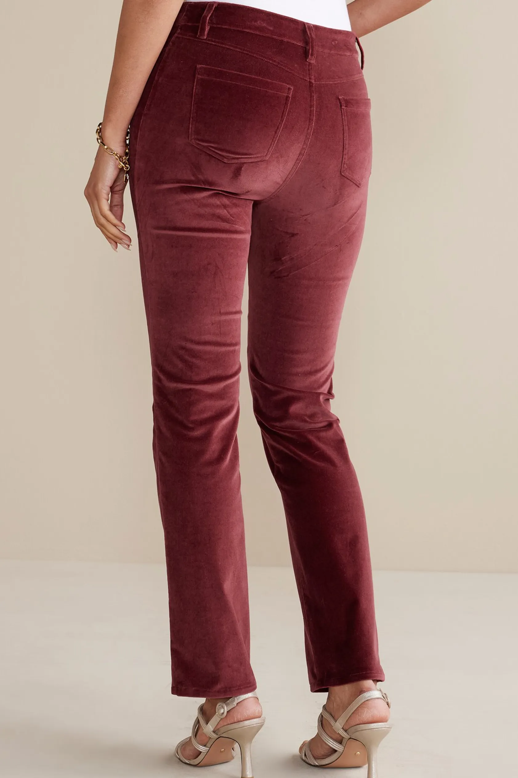 Soft Surroundings Blakely Velveteen Pants