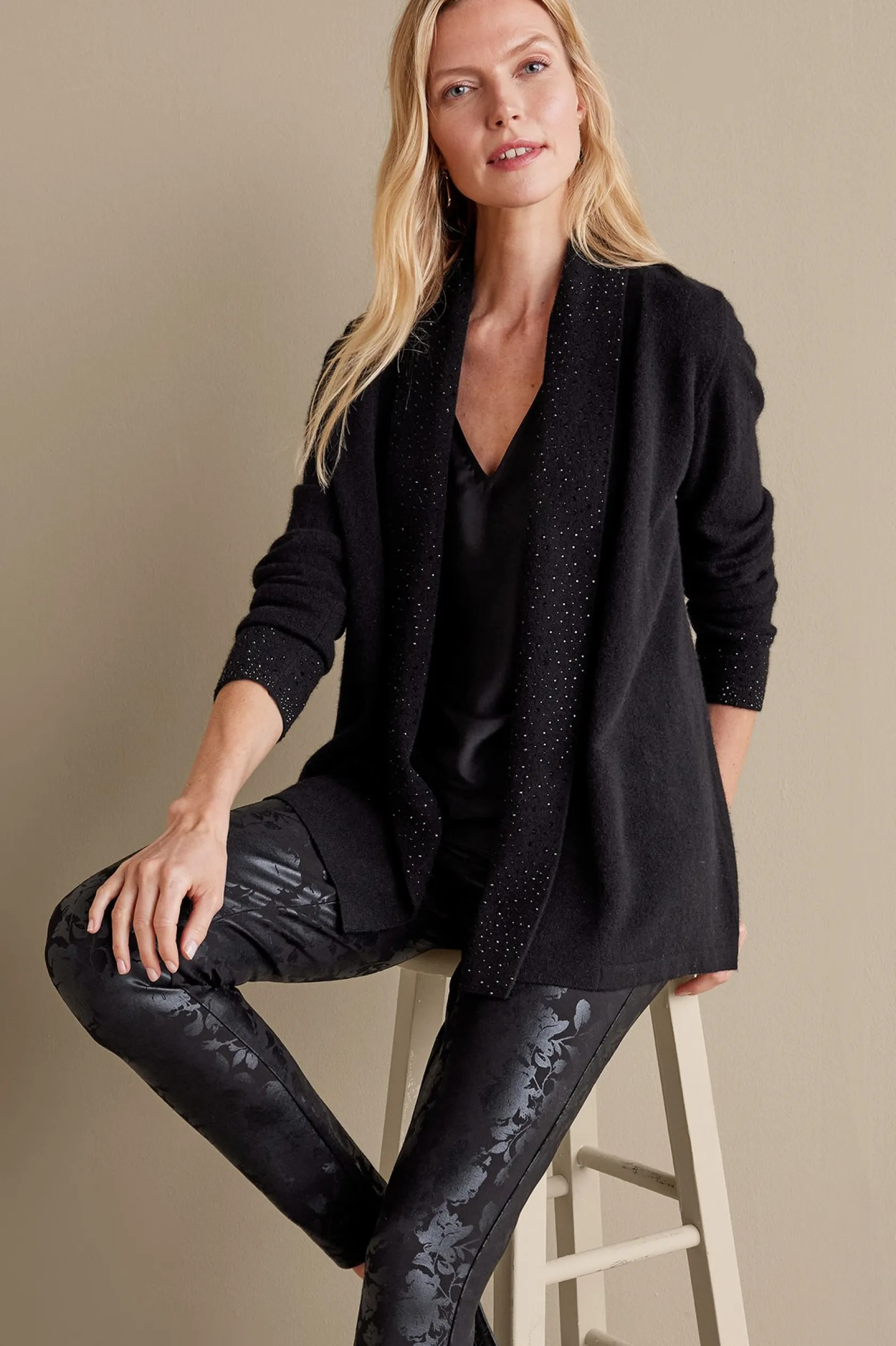 Soft Surroundings Celeste Cashmere Cardigan