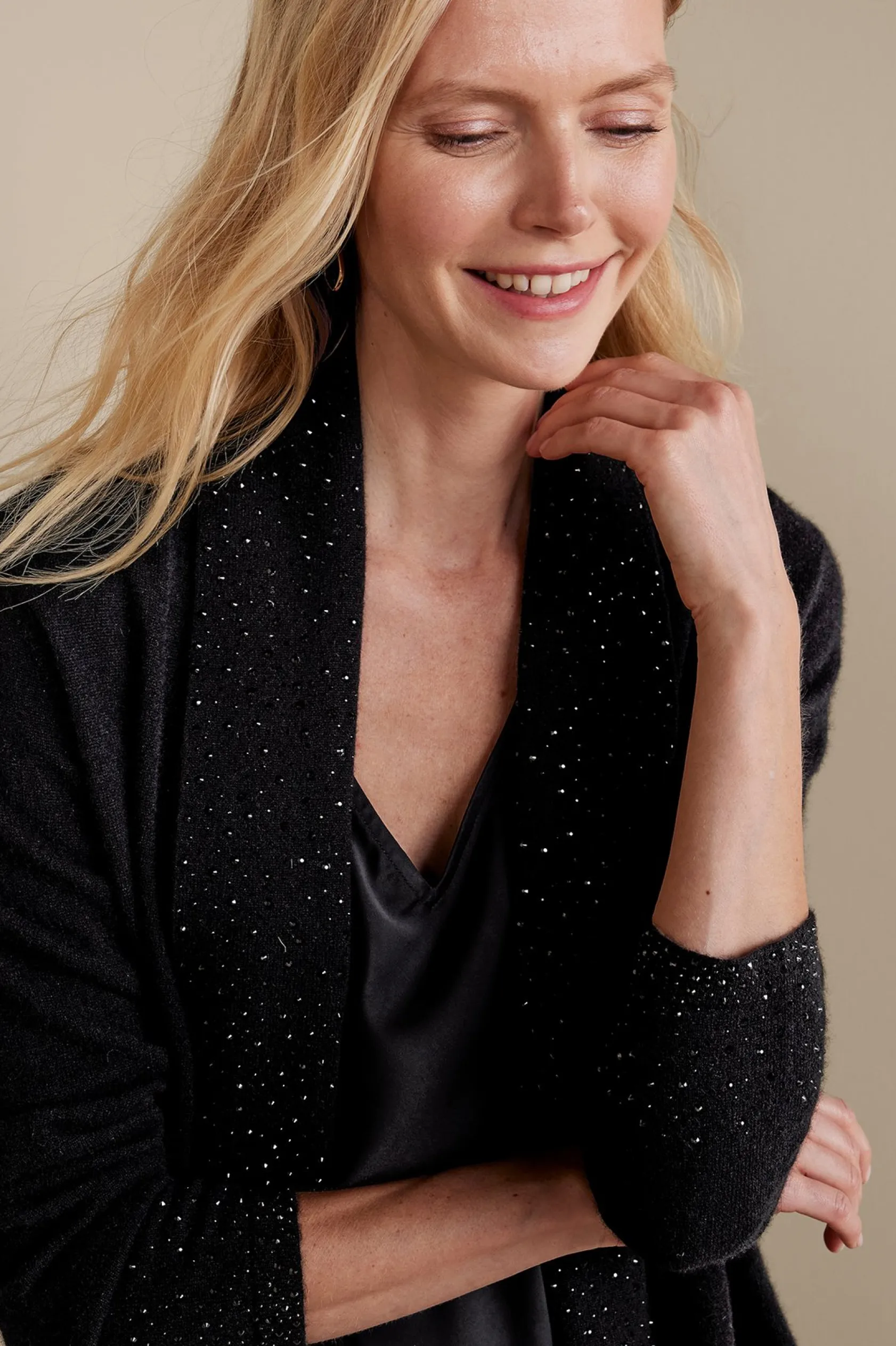 Soft Surroundings Celeste Cashmere Cardigan