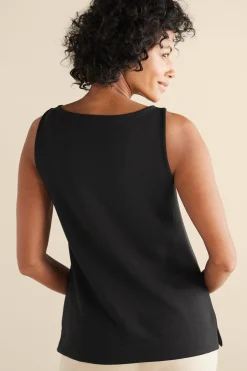 Soft Surroundings Ceri Knit Sleeveless Top