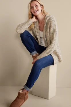 Soft Surroundings Chandra Sequin Cardigan