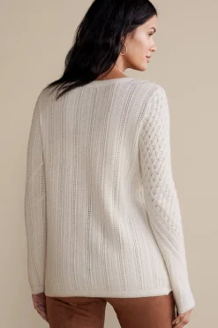 Soft Surroundings Charlette Cashmere Sweater