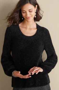 Soft Surroundings Ciara Sparkle Sweater
