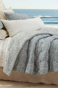Soft Surroundings Cordova Reversible Jacquard Comforter