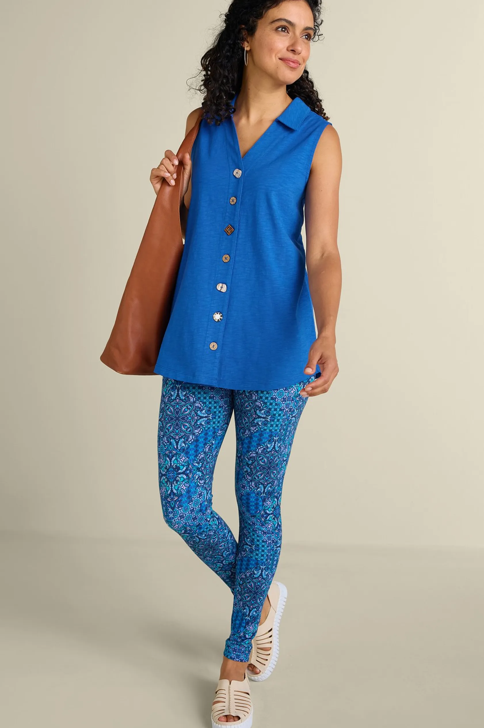 Soft Surroundings Danielle Sleeveless Tunic