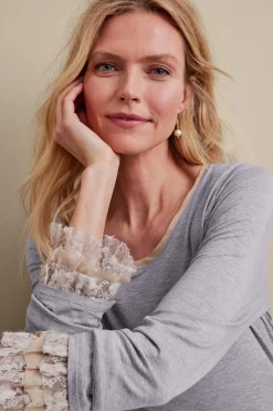 Soft Surroundings Ella Lace Top