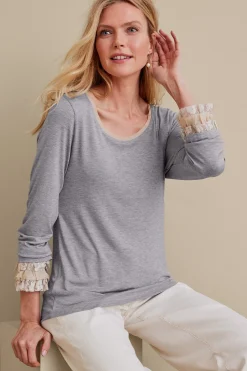 Soft Surroundings Ella Lace Top