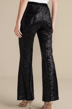 Soft Surroundings Eva Sequin Pants