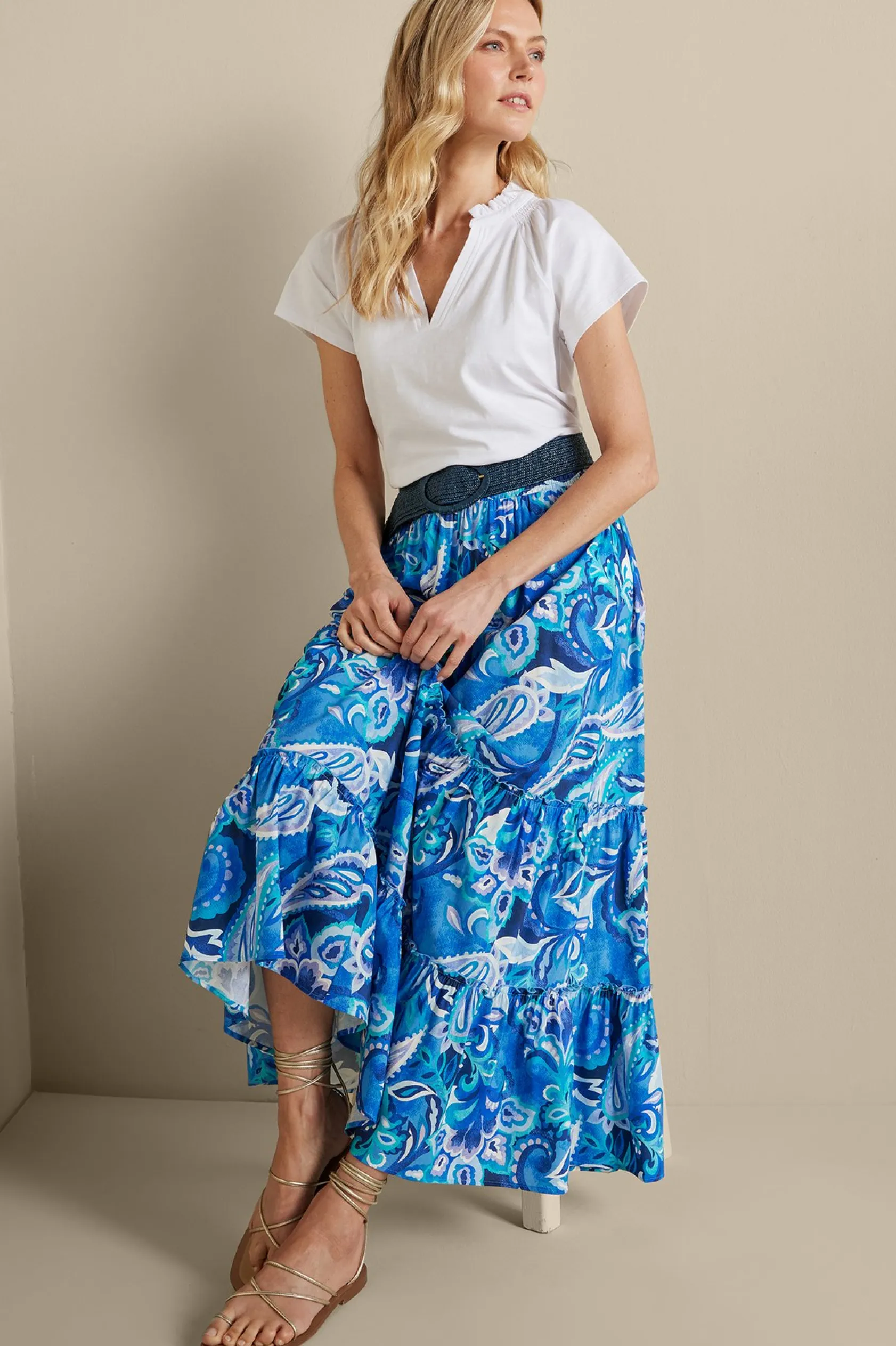 Soft Surroundings Feyre Maxi Skirt