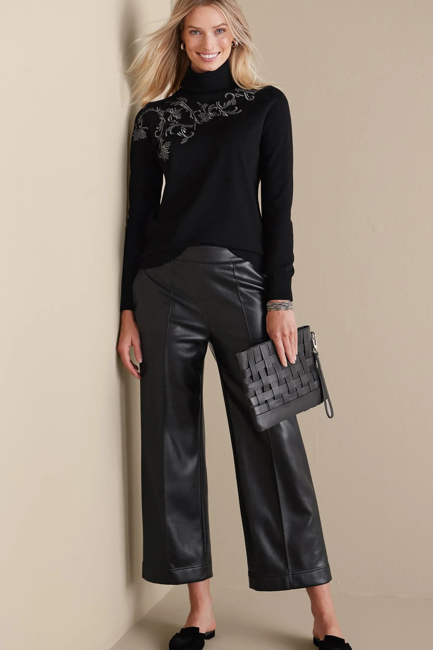 Soft Surroundings Genevieve Turtleneck Sweater