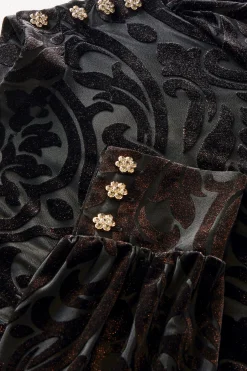 Soft Surroundings Hadley Velvet Dress