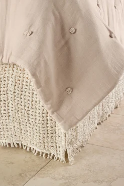 Soft Surroundings Hera Linen Bedskirt