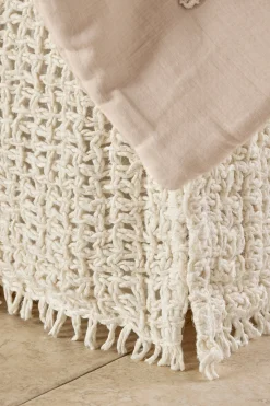 Soft Surroundings Hera Linen Bedskirt