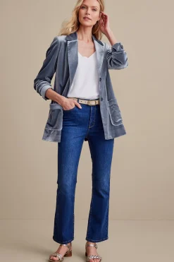 Soft Surroundings Holly Velvet Blazer