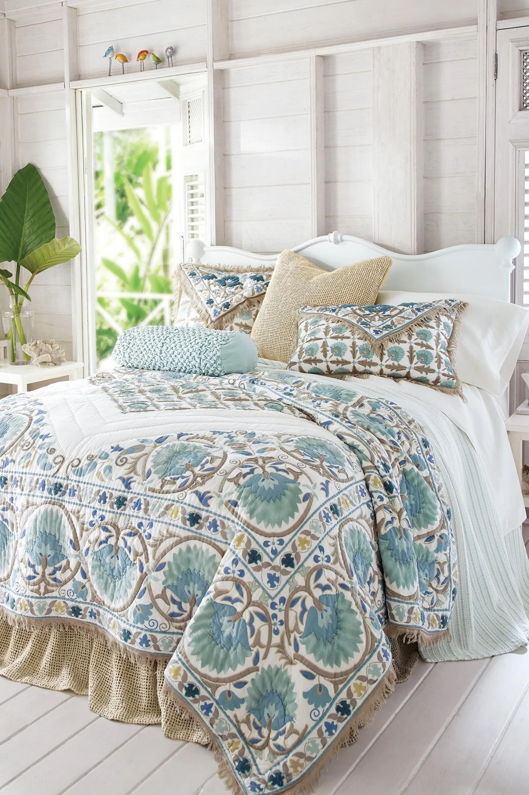 Soft Surroundings Jardin Maroc Bed Sham