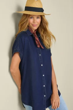 Soft Surroundings Je Veux TENCEL Shirt