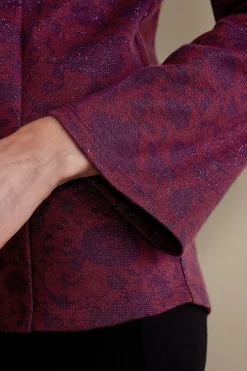 Soft Surroundings Jeri Jacquard Top