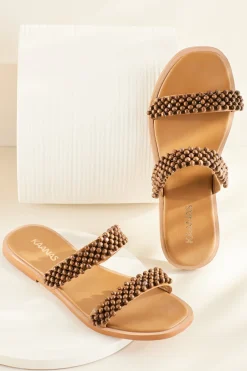 Soft Surroundings KAANAS Siki Straps Slide