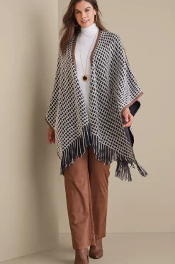 Soft Surroundings Kareli Plaid Topper