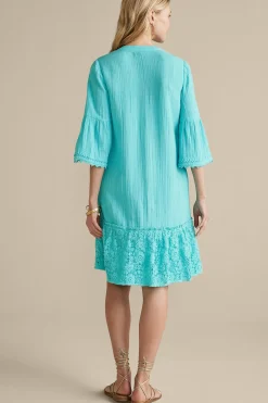 Soft Surroundings Kiona Gauze Short Dress