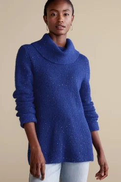 Soft Surroundings Linley Sequin Sweater