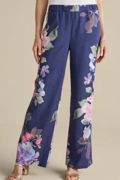 Soft Surroundings Lizette Wide-Leg Pant