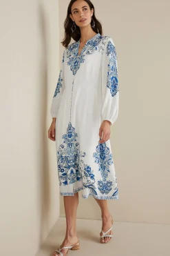 Soft Surroundings Louise Midi Dress