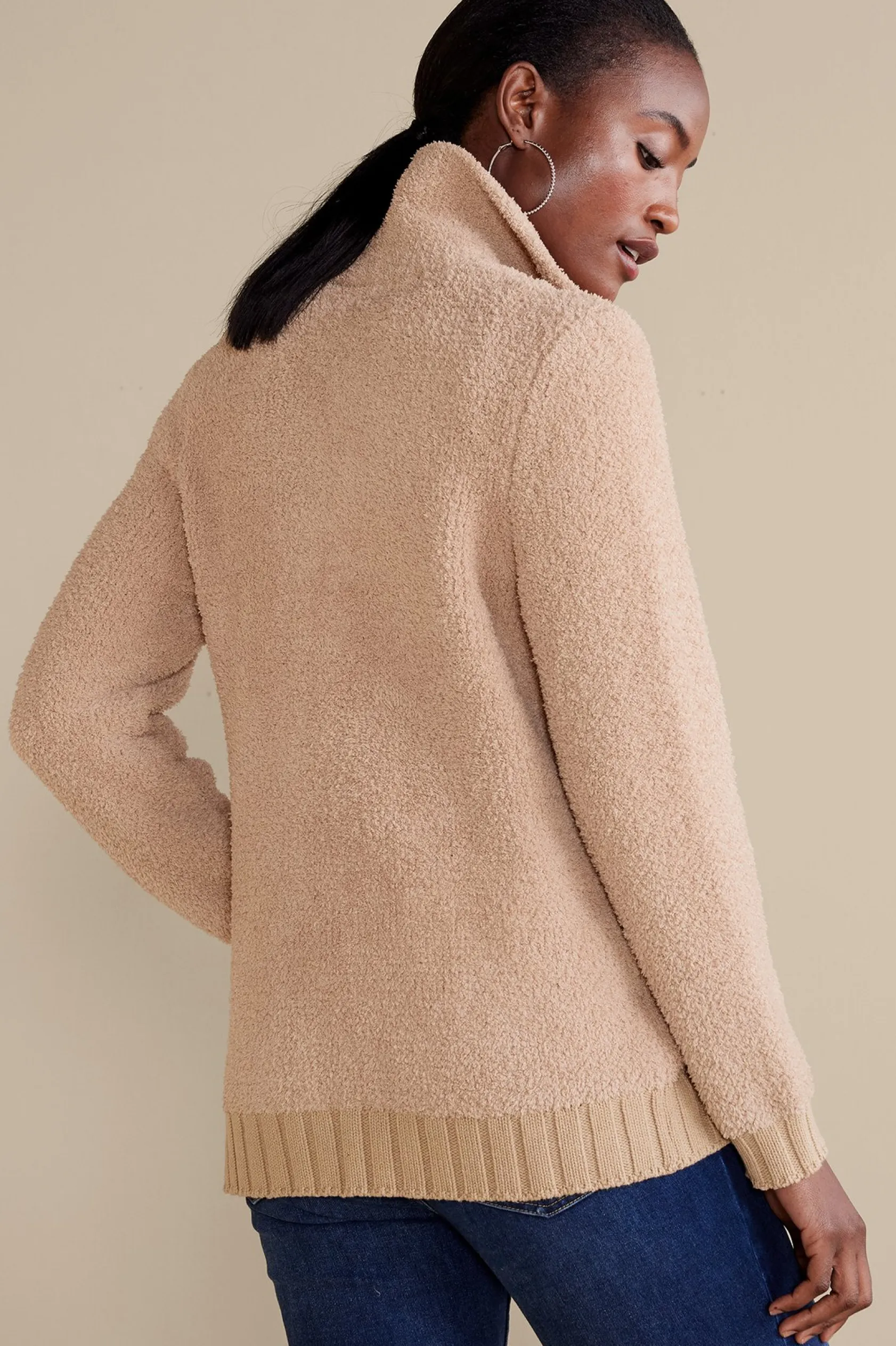 Soft Surroundings Lyla Teddy Cardigan