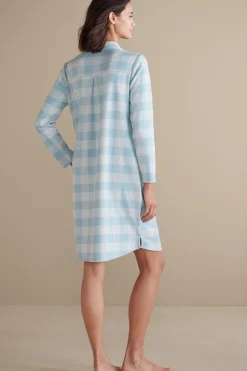 Soft Surroundings Mad About Plaid Sleep Dress