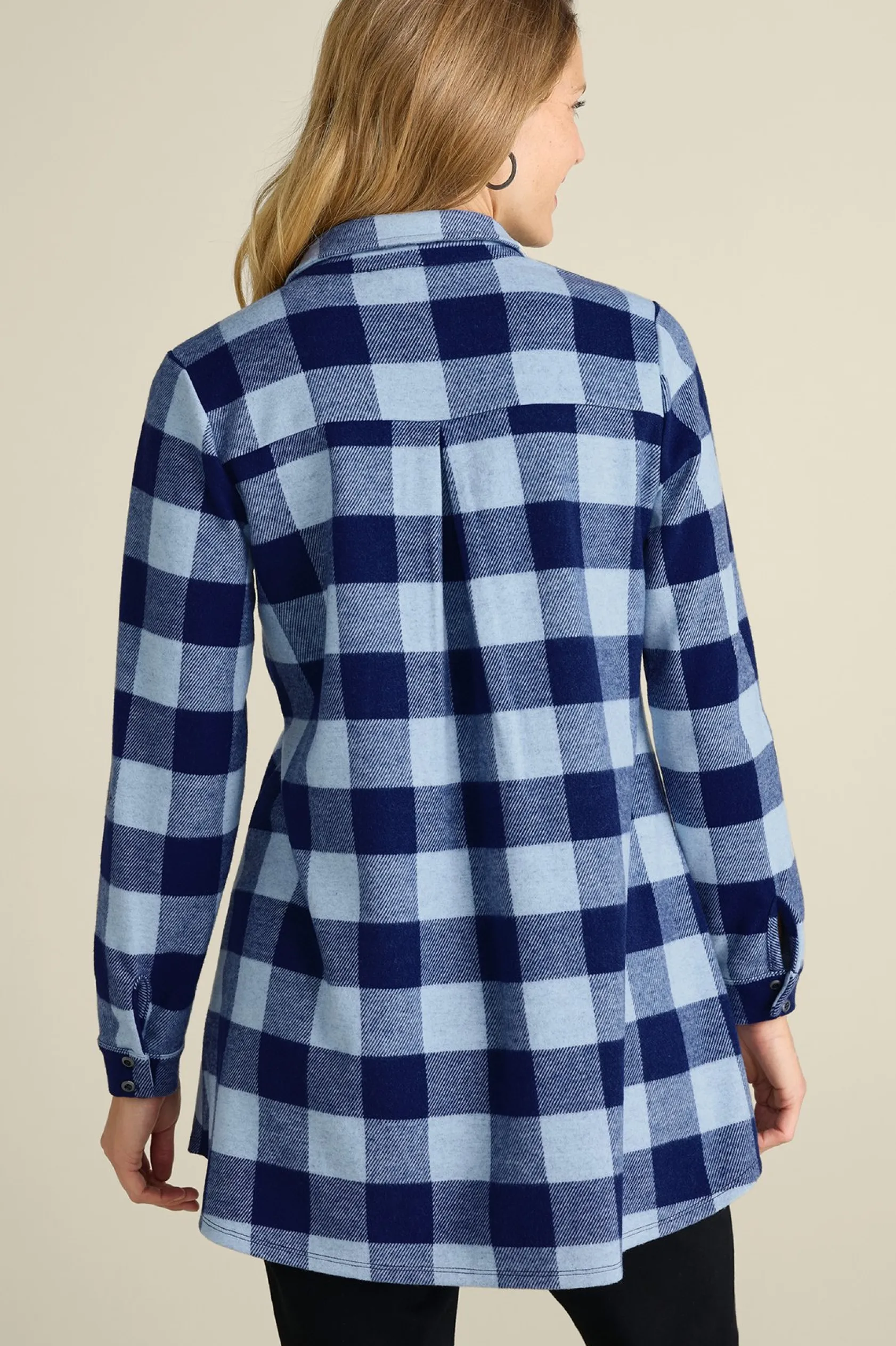 Soft Surroundings Mad About Plaid Tunic I