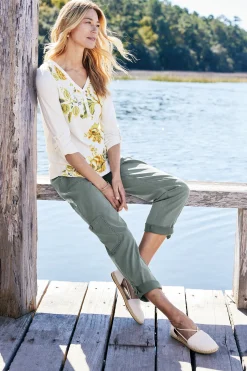 Soft Surroundings Maja Printed Pullover