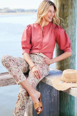 Soft Surroundings Manisha Straight Leg Jeans