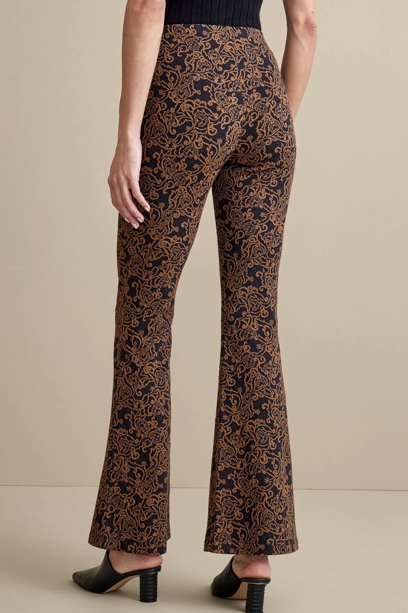 Soft Surroundings Mara Jacquard Pants