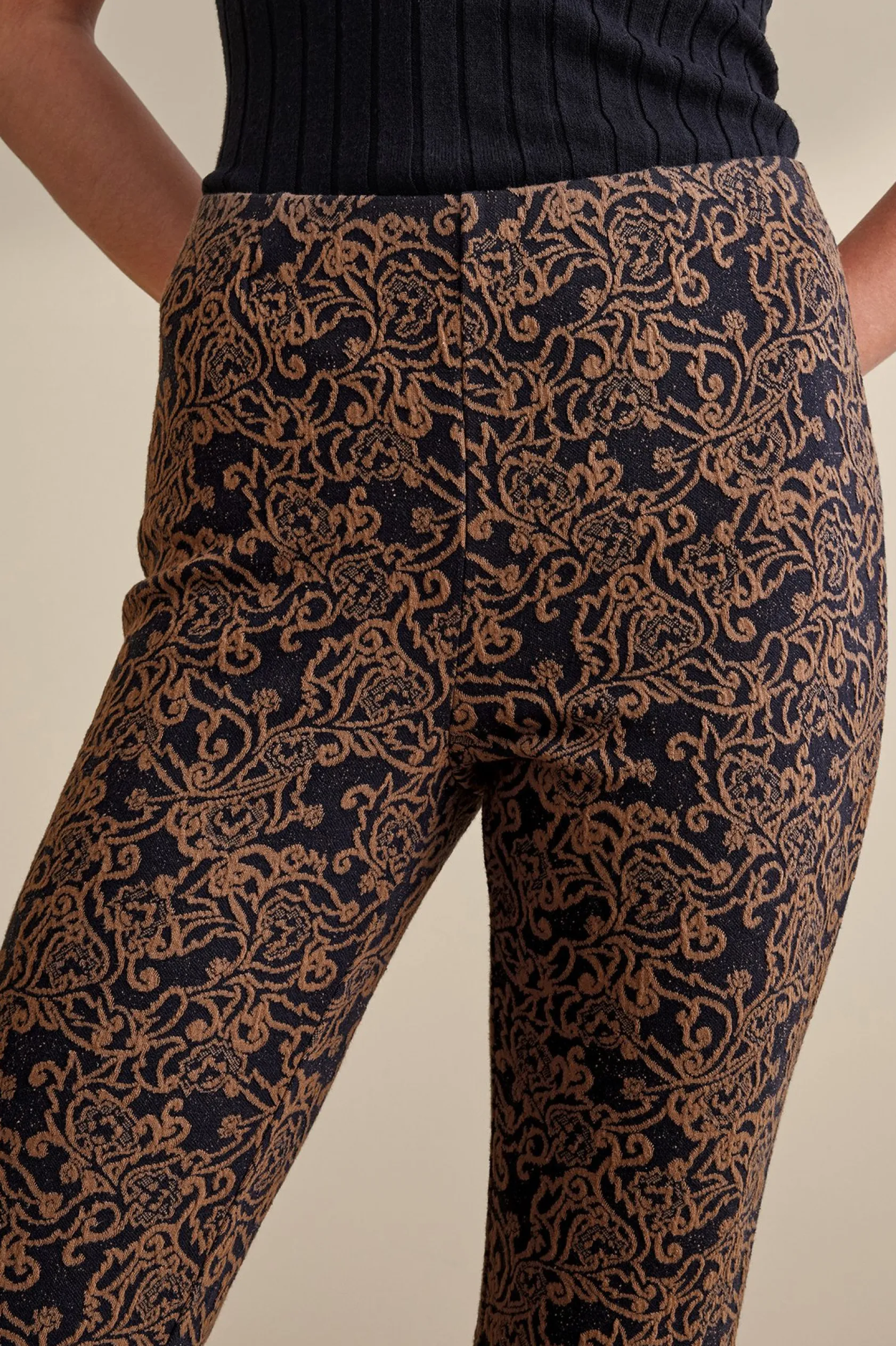 Soft Surroundings Mara Jacquard Pants