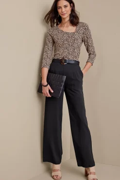 Soft Surroundings Melita Wide Leg Pants