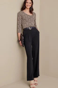 Soft Surroundings Melita Wide Leg Pants